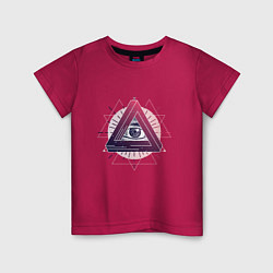 Детская футболка Мистический оккультный глаз