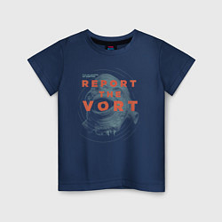 Детская футболка Report the Vort