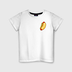 Детская футболка Hot dog