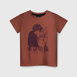 Детская футболка Токийский гуль - Shut up Hehe