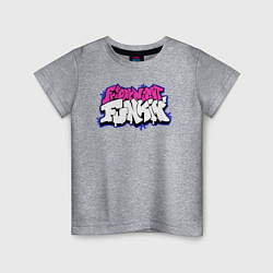 Детская футболка Friday Night Funkin, лого