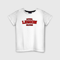 Футболка хлопковая детская Imperial Legion - Skyrim, цвет: белый