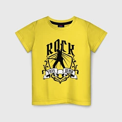 Детская футболка Rock This Way