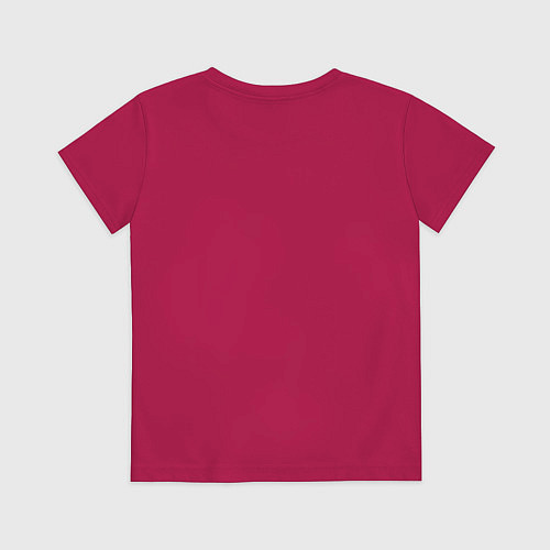 Детская футболка Удивленная божья коровка / Маджента – фото 2