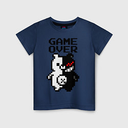 Детская футболка MONOKUMA GAME OVER