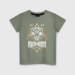 Детская футболка RUSSIAN BEAR
