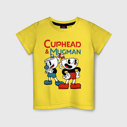 Детская футболка Cuphead & Mugman