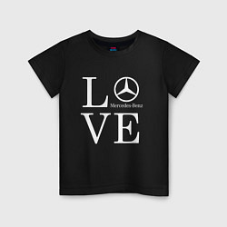 Детская футболка LOVE MERCEDES BENZ