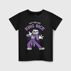 Детская футболка King Dice, Cuphead