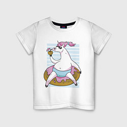 Детская футболка Chilling Unicorn