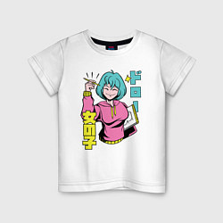 Детская футболка Аниме девочка художник