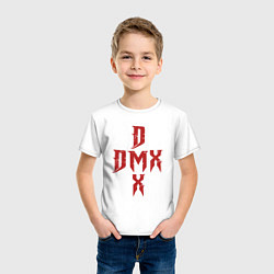 Футболка хлопковая детская DMX Cross, цвет: белый — фото 2