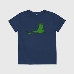 Детская футболка Лягушка приуныла