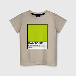 Детская футболка Shrek: Pantone Color