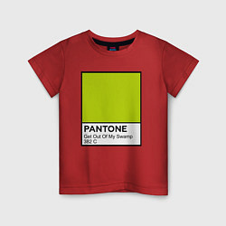 Детская футболка Shrek: Pantone Color