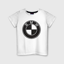 Детская футболка BMW LOGO CARBON