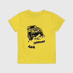 Детская футболка Offroad 4х4