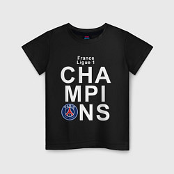 Детская футболка PSG CHAMPIONS