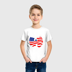 Футболка хлопковая детская Wu-Tang USA, цвет: белый — фото 2