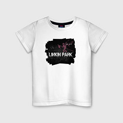 Футболка хлопковая детская Linkin Park LP 202122, цвет: белый