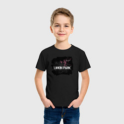 Футболка хлопковая детская Linkin Park LP 202122, цвет: черный — фото 2