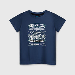 Детская футболка Рыбалка на щуку