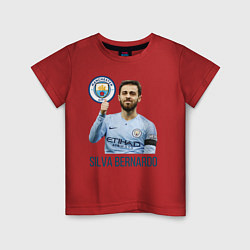 Детская футболка Silva Bernardo Манчестер Сити