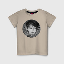 Детская футболка Ким Сокджин арт