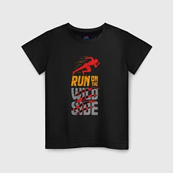 Детская футболка Run on the Wild Side