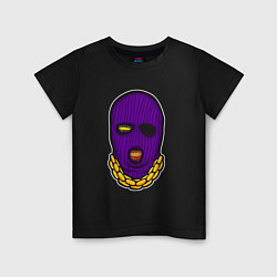 Детская футболка DaBaby Purple Mask