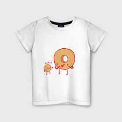 Детская футболка Пончики