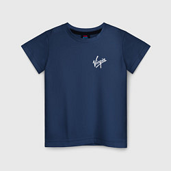 Детская футболка Virgin logo Вирджин лого