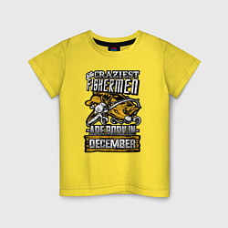 Детская футболка Рыбак - Декабрь