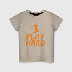 Детская футболка Play Hard