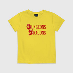 Детская футболка Dungeons and Dragons Драконы