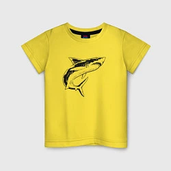 Детская футболка Акула