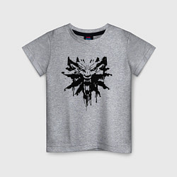 Детская футболка The Witcher подтеки лого