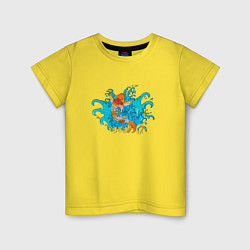 Детская футболка Рыбка Кои