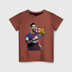 Детская футболка Lionel Messi Barcelona Argentina
