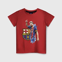 Детская футболка Lionel Messi Barcelona Argentina!