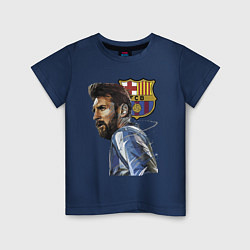 Детская футболка Lionel Messi Barcelona Argentina Striker