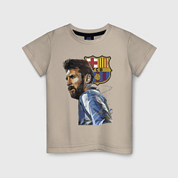 Детская футболка Lionel Messi Barcelona Argentina Striker