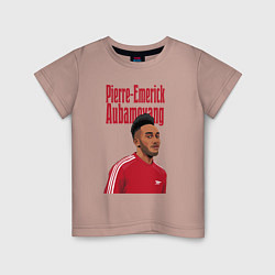 Детская футболка Pierre-Emerick Aubameyang Arsenal Striker
