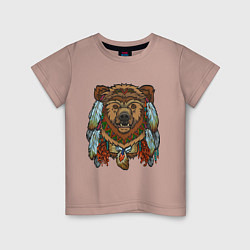 Детская футболка Славянский медведь