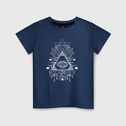 Детская футболка Глаз в треугольнике