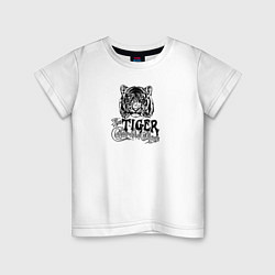 Детская футболка Tiger Тигр