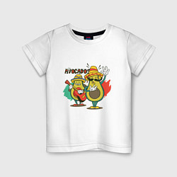 Детская футболка Los Avocados Авокадо Мариачи