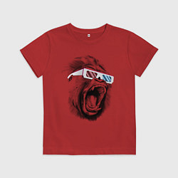Детская футболка Дикая горилла