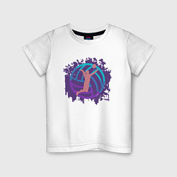 Детская футболка Violet Volleyball