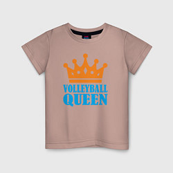 Детская футболка Королева Волейбола